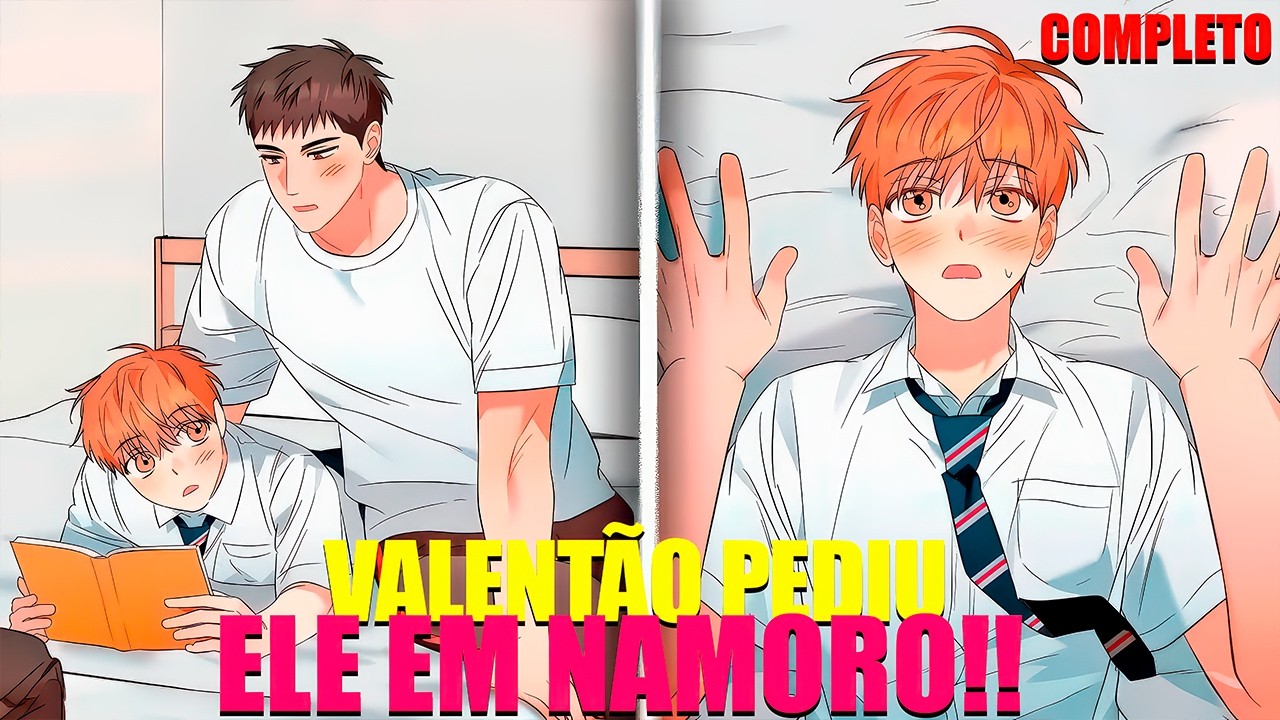 BL | O ALUNO mais INOCENTE  se APAIXONOU pelo VALENTÃO da ESCOLA 😈 - Resumo Manhwa