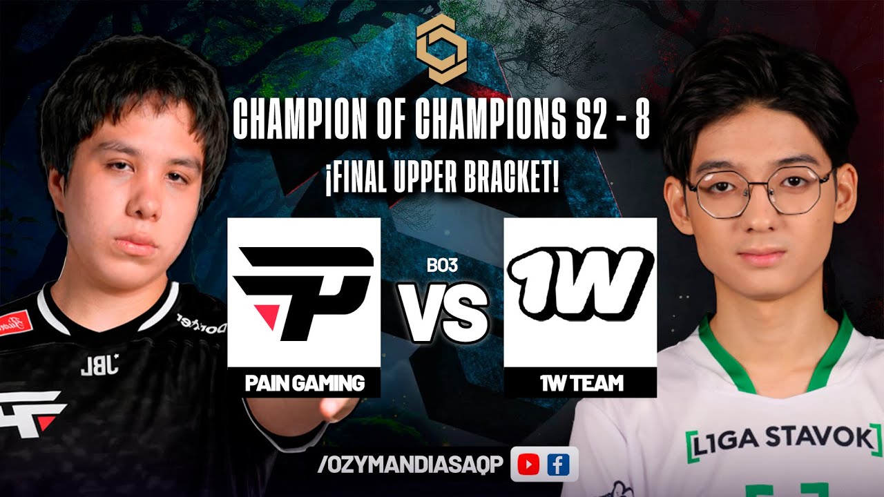 PAIN GAMING VS 1W TEAM | ¡FINAL DE UPPER! | CCT S2 SERIES 8 | DOTA 2