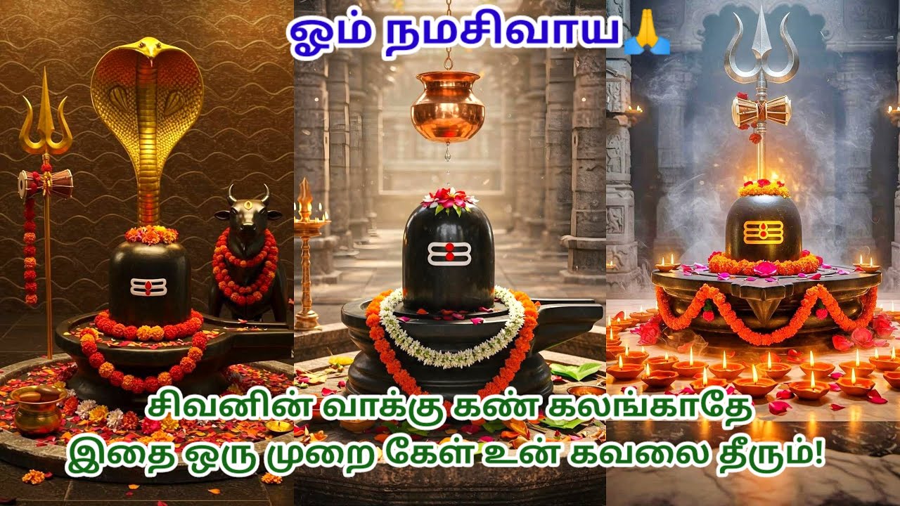 சிவனின் வாக்கு கண் கலங்காதே இதை ஒரு முறை கேள் உன் கவலை தீரும் #சிவன் #godmotivation #motivation 
