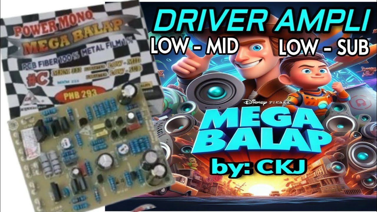 Driver Power Ampli MEGA BALAP by:CKJ