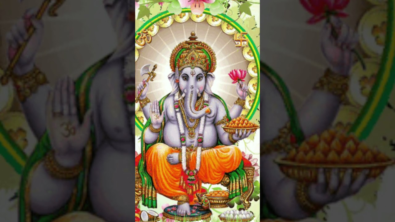 “Sukhkarta Dukhharta Varta Vighnachi 🙏 May Ganesha remove all obstacles and bless with happiness.”