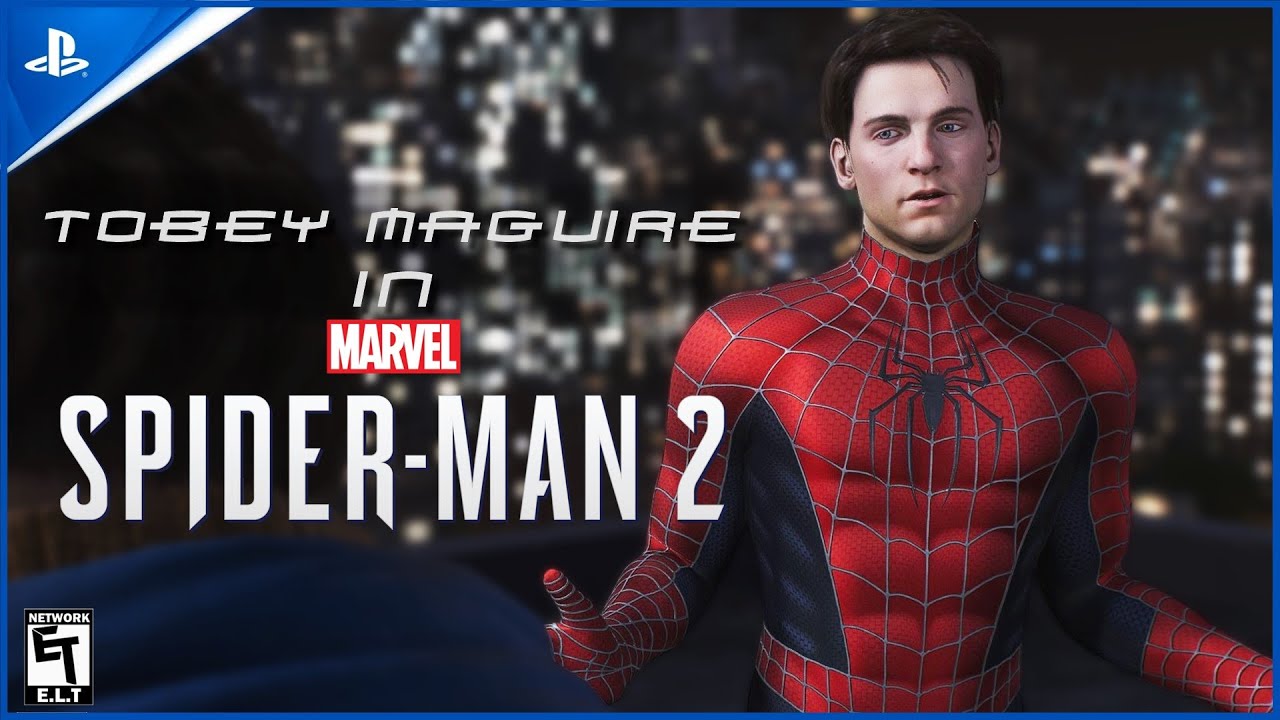 SPIDER-MAN 2 (PC) Tobey Maguire Face Mod Gameplay!