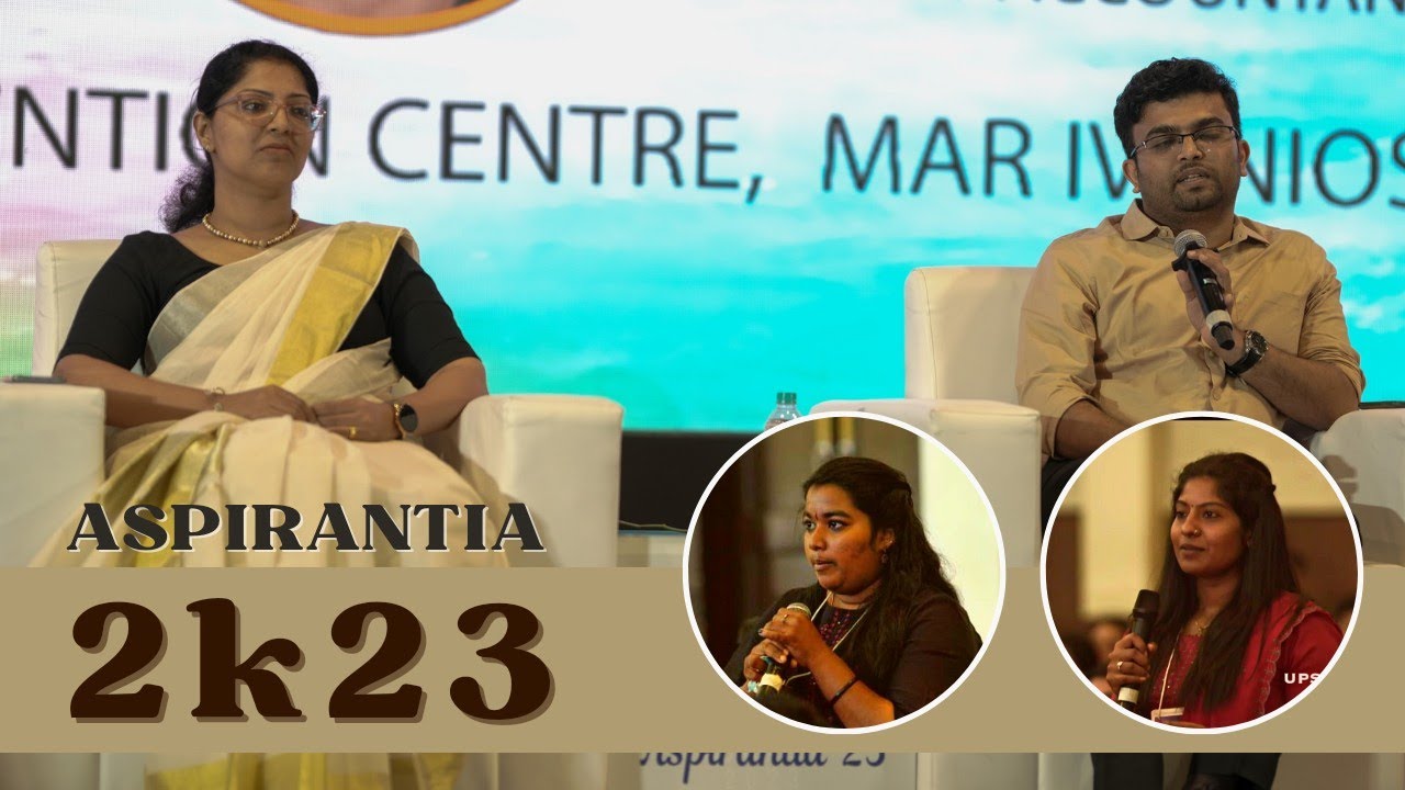 Anjana IRS and Muhammed Danish IA&AS interacting with Aspirants at Aspirantia'23 | UPSC Kerala