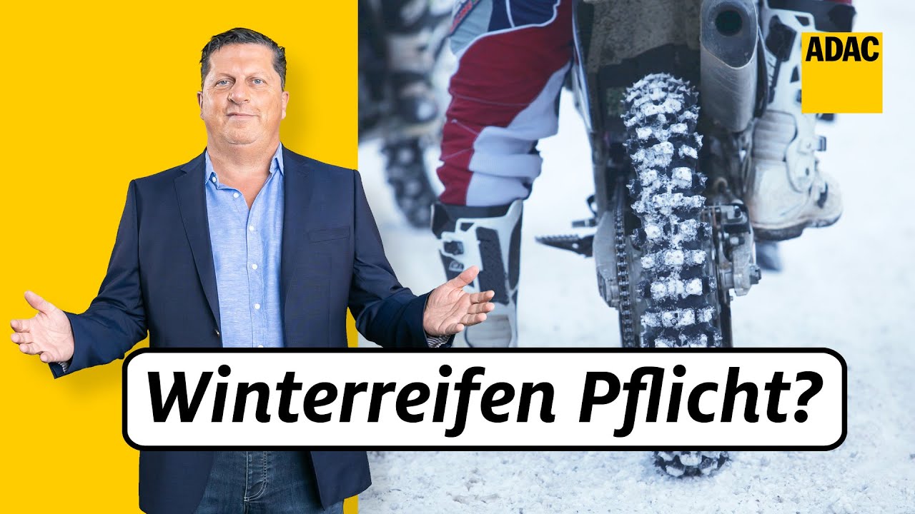 Winterreifenpflicht auch für Motorräder und Roller? | ADAC | Recht? Logisch!