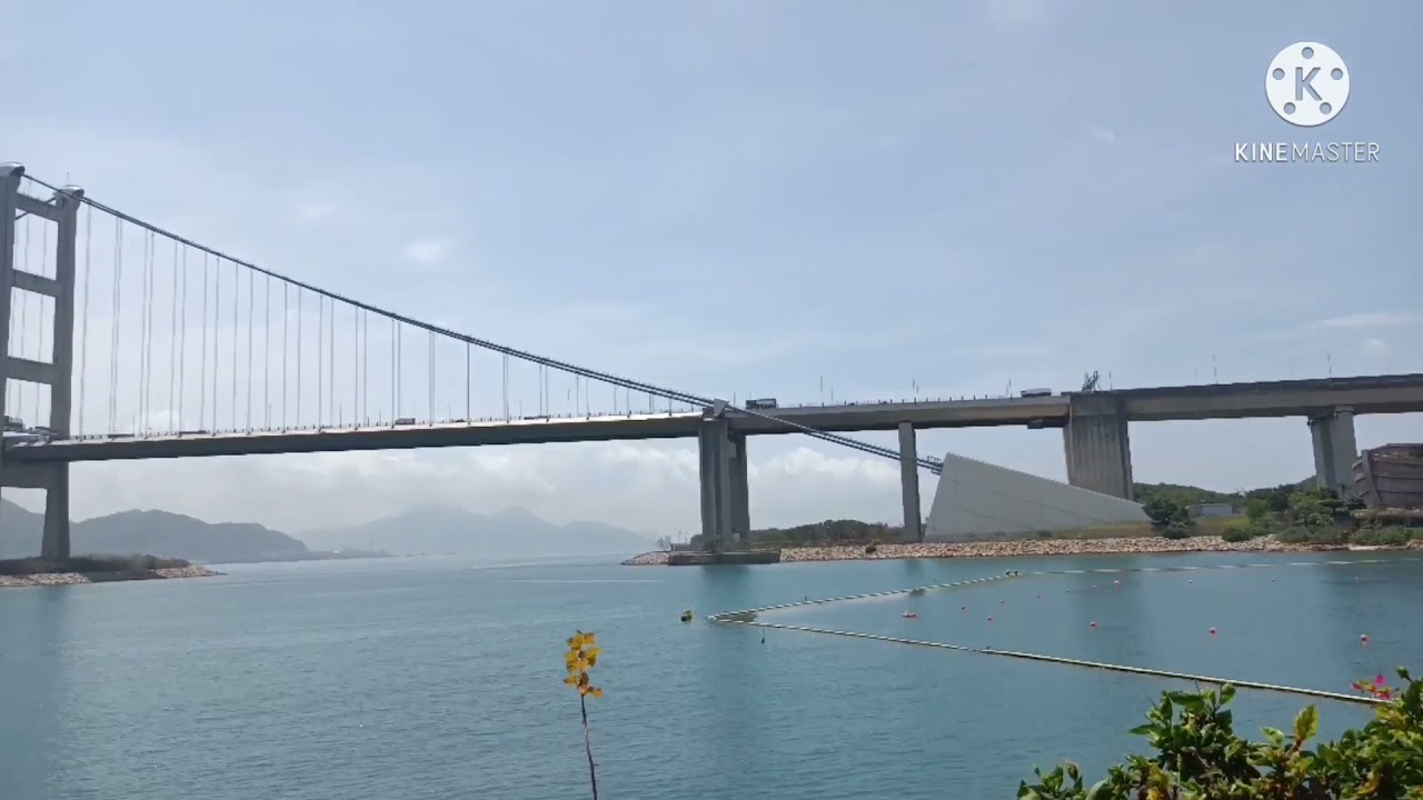@Tsing Ma Bridge of MA WAN | Glimpse of Tsing Ma Bridge 