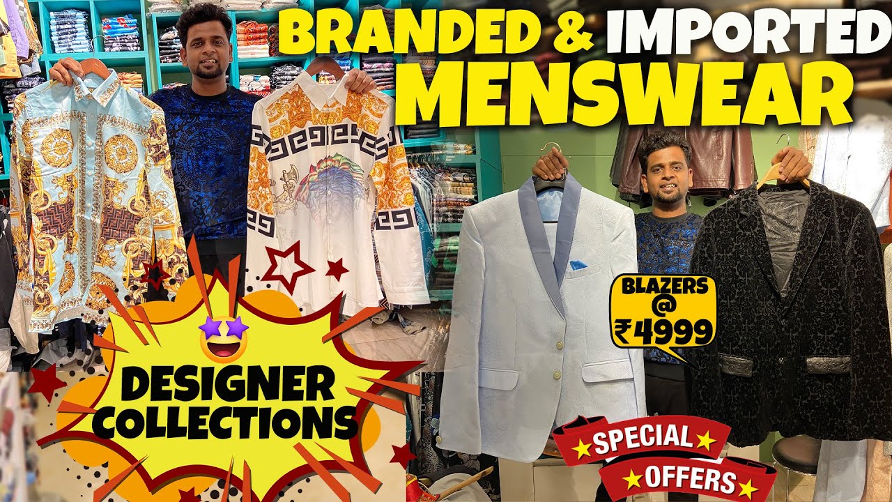 🤩Branded & Imported Collections | Designer Collections |Walking Street|Premium Menswear |Sandy Vlogs