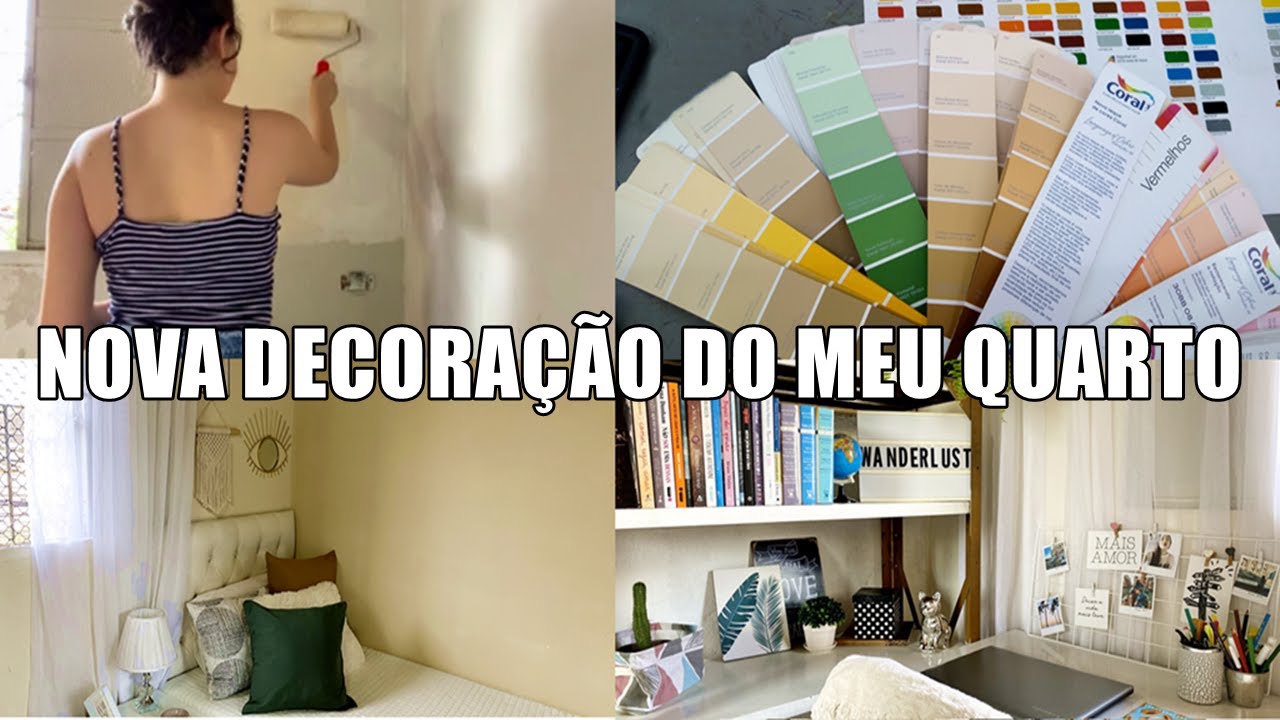 Mudei a decoração do meu quarto gastando pouco!