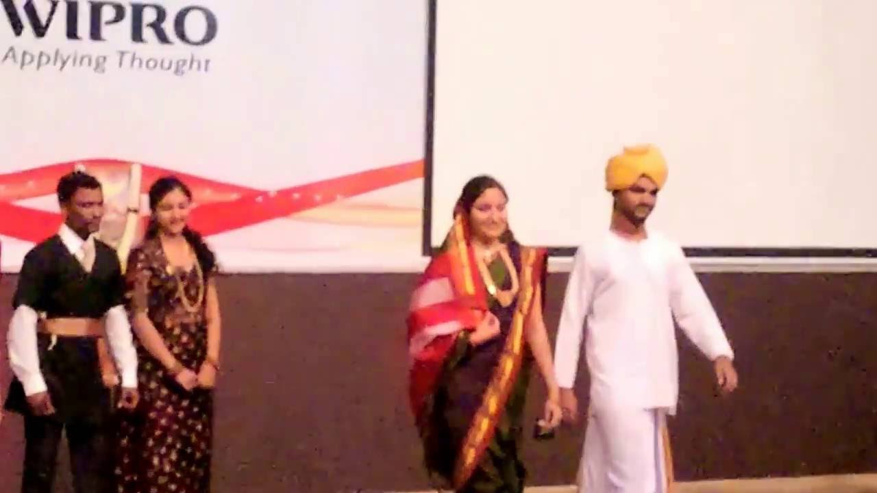 Fancy Dress - Karnataka colors at Rajyotsava day