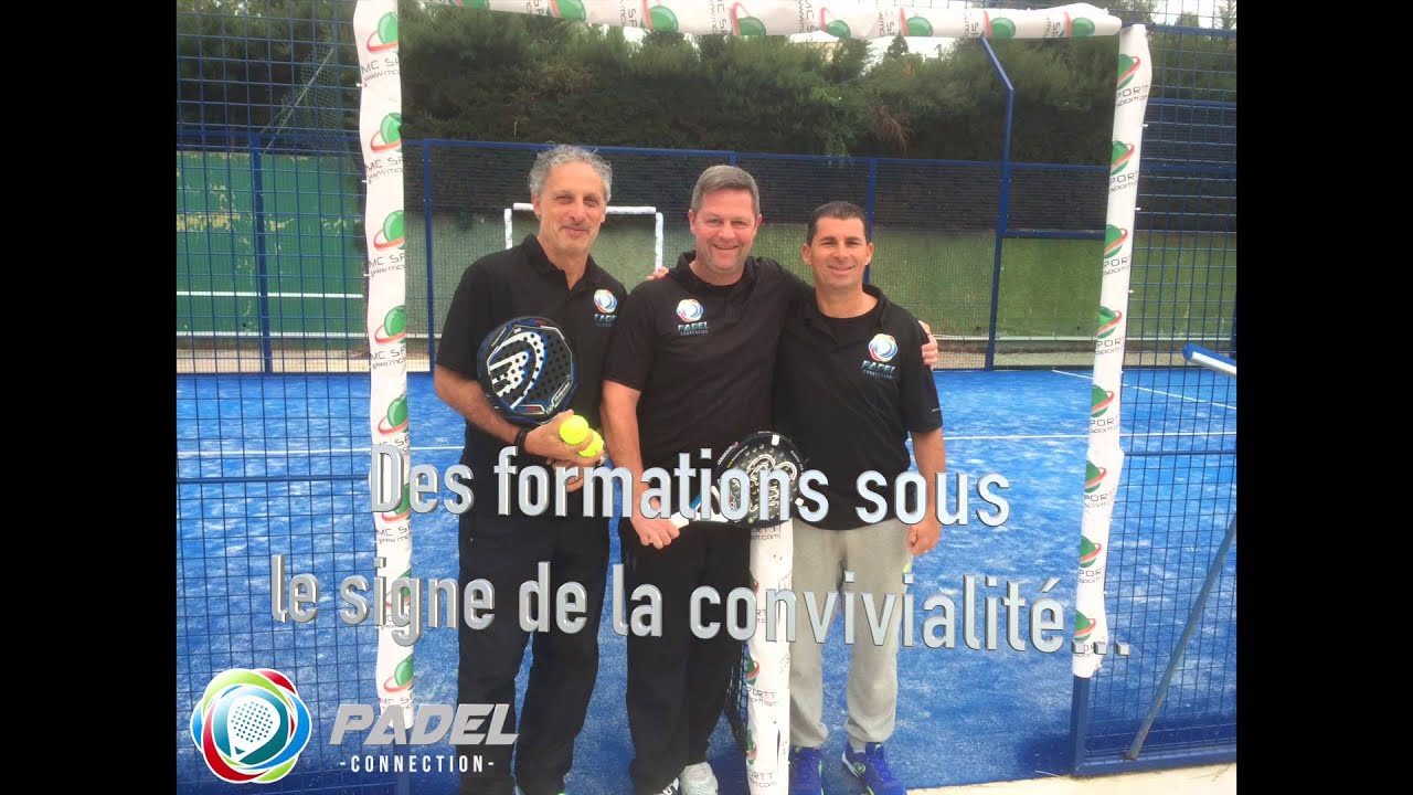 Presentation des formations Padel Connection
