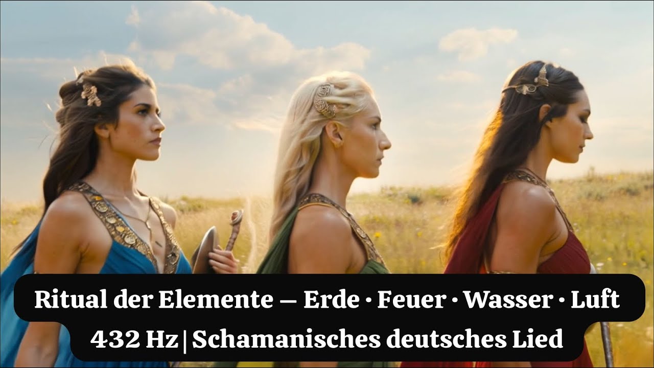 Ritual der Elemente – Erde · Feuer · Wasser · Luft | 432 Hz | Schamanisches deutsches Lied 