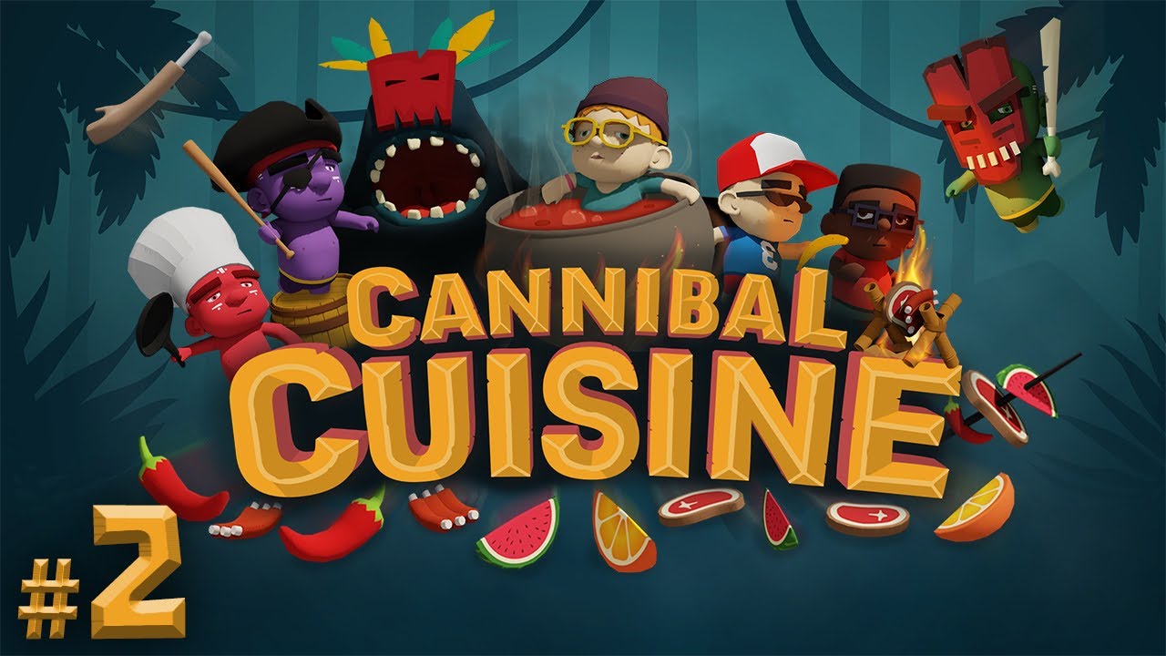 Cannibal Cuisine - #2 - DUALING GODS!! (4 Player Gameplay)