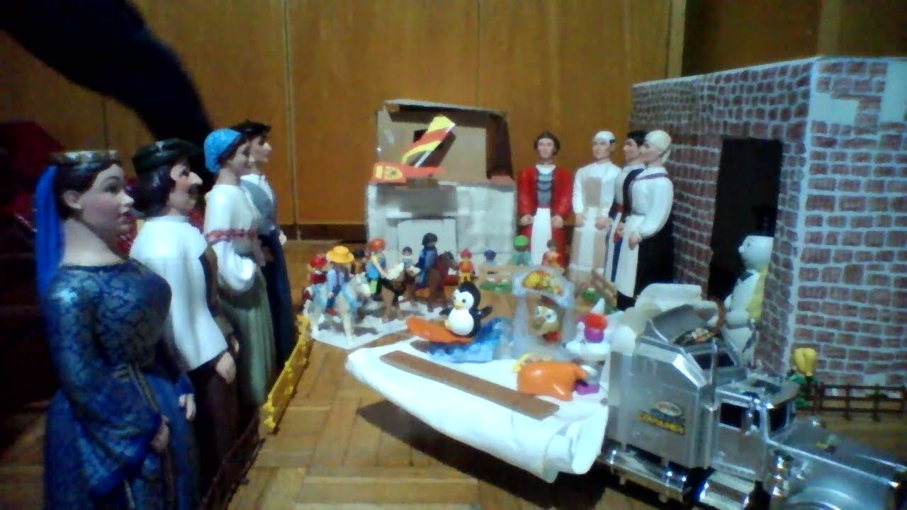 Cabalgata Reyes Magos de playmobil 2022
