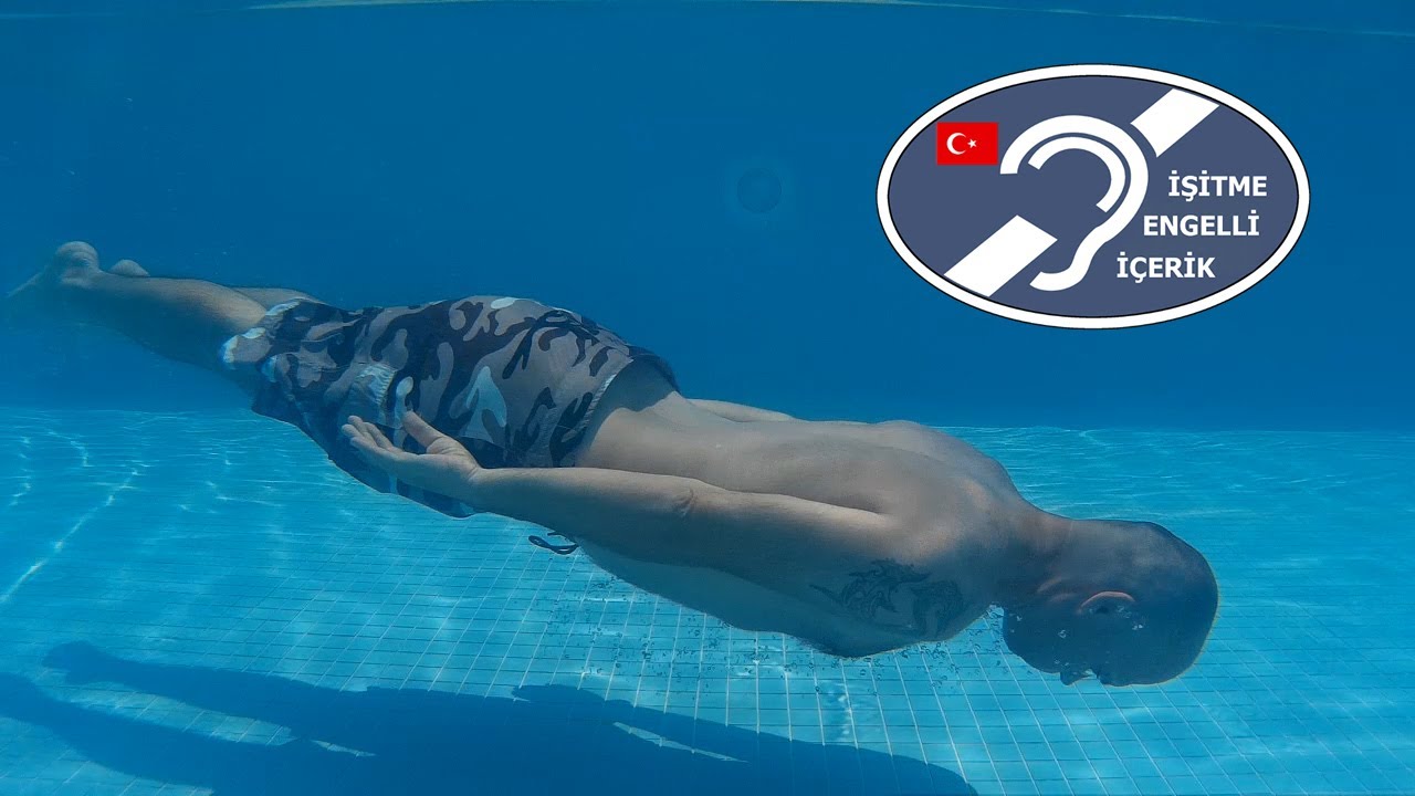 SUALTINDA HIZLI YÜZME TEKNİĞİ (İşitme Engelliler İçin Yazı Dilinde Türkçe İçerik)