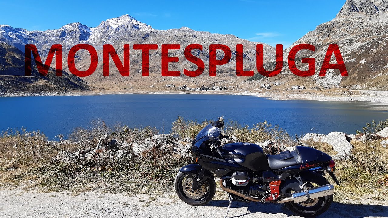 Il Lago di Montespluga - Moto Guzzi V11 Le Mans & Kawasaki Ninja 400