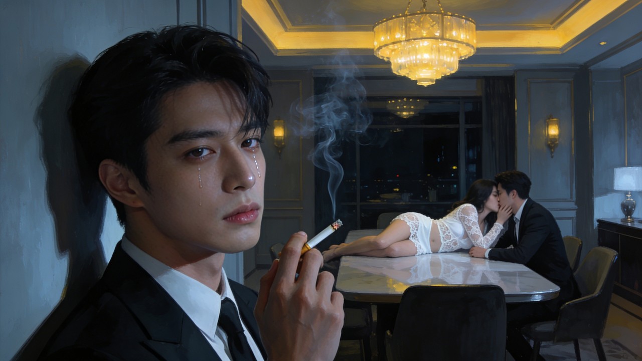 他守着婚姻付出一切，卻發現妻子始終偏向白月光。等他離開被白富美帶走，她才跪地痛哭！