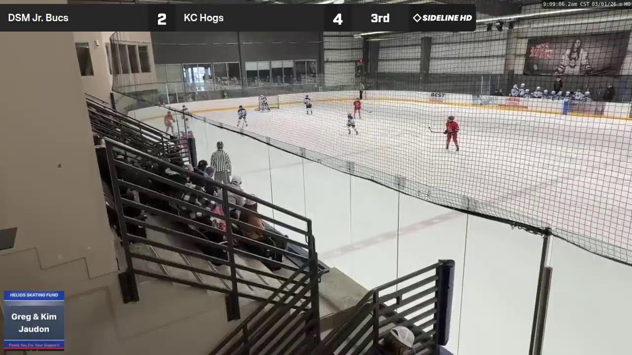 DSM Jr. Bucs @ KC Hogs (2026.03.01)