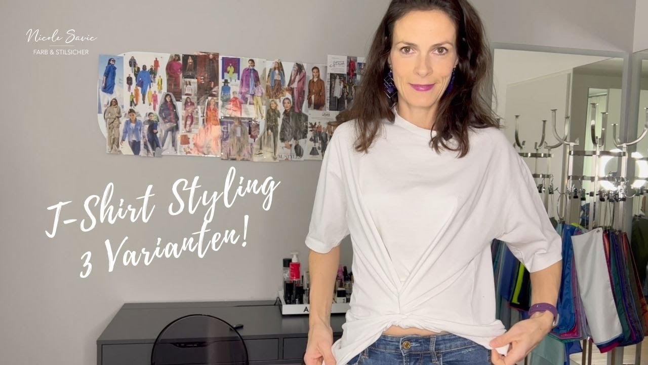 T-Shirt Styling - 3 Varianten