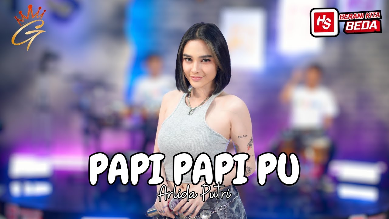 ARLIDA PUTRI - PAPI PAPI PU (Official Live Music Video)