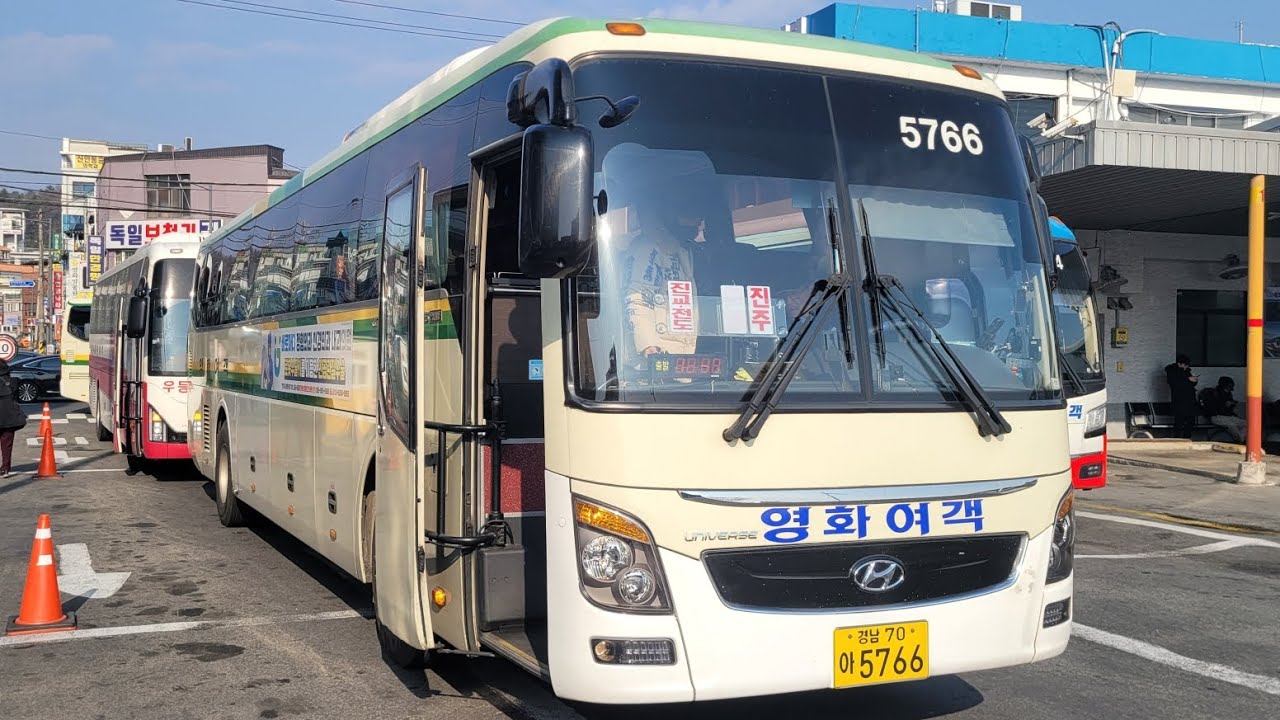 [4K] 영화여객 하동-진교-진주 5766호 주행영상