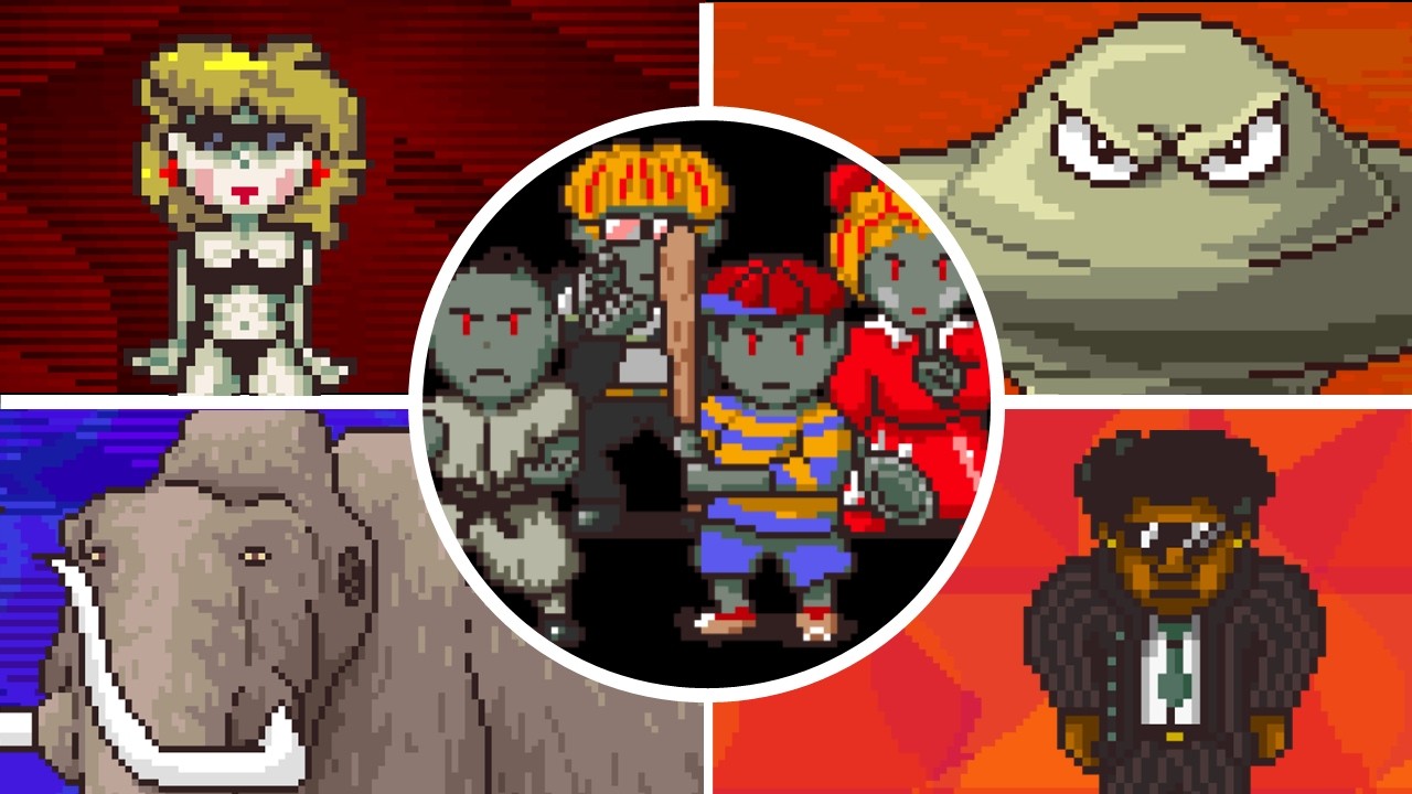 Mother 2 Deluxe 3.0 - All Secret Bosses