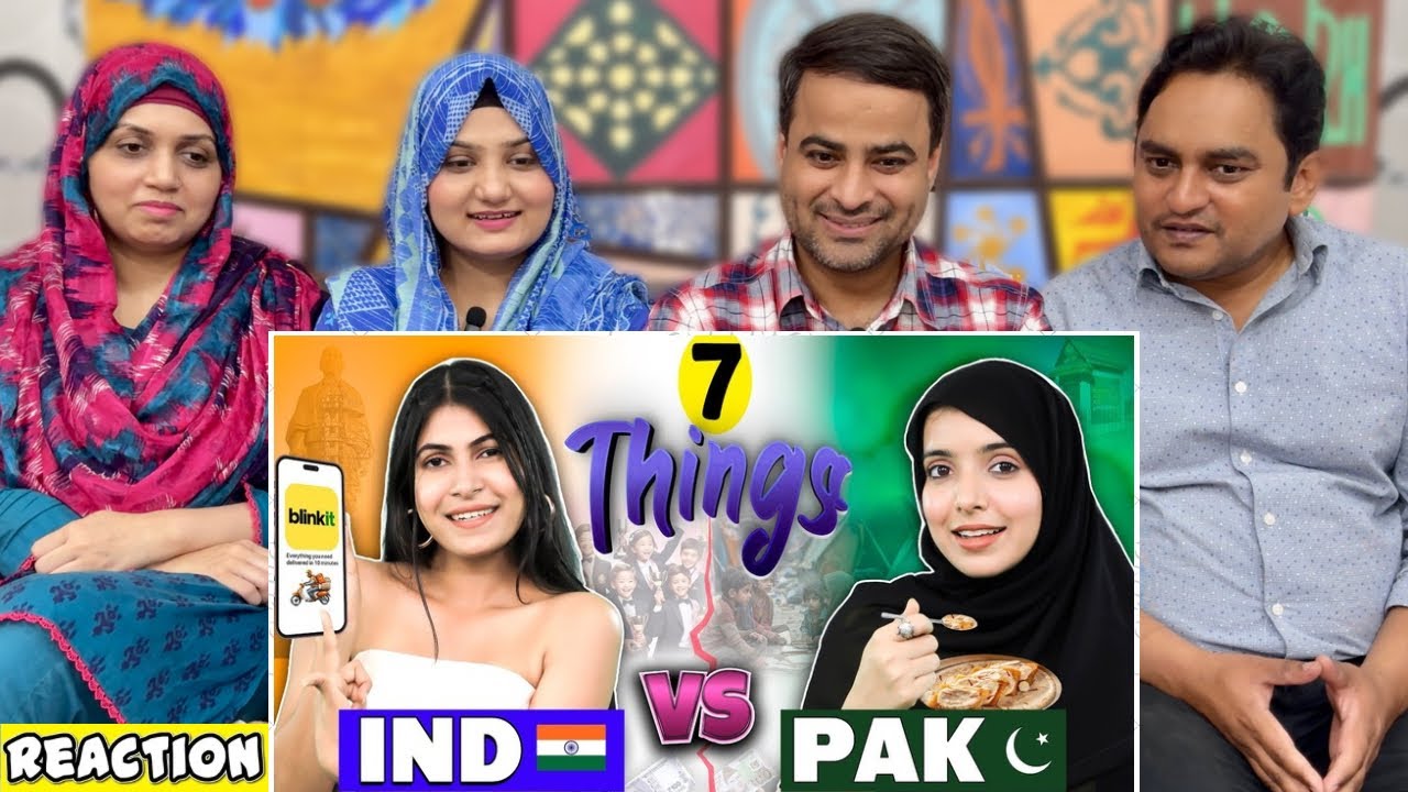 7 Things Different In India Vs Pakistan | Hindu Family Vs Muslim Family | Anaysa | Reaction!!