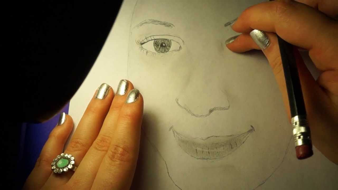 ♡ASMR Drawing HeatherFeather!! Whisper & Gum♡