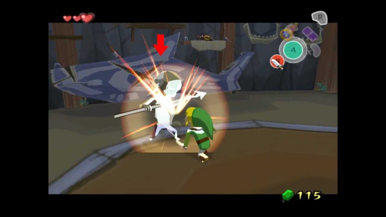 Legend of Zelda: The Wind Waker Sword Training HD