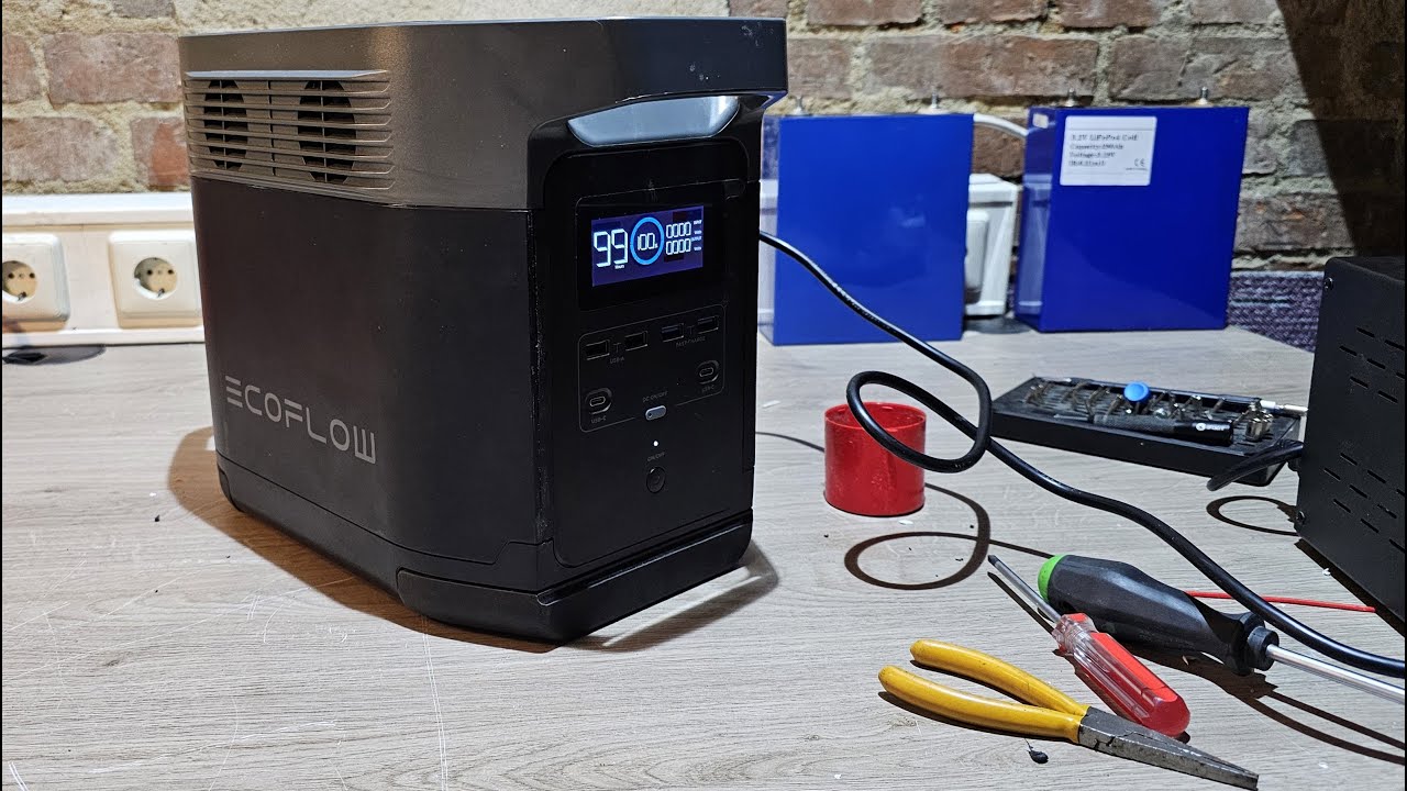 EcoFlow Delta 1300 lädt nicht mehr, dann werde ich sie mal auseinandernehmen. Bitte nicht nachmachen