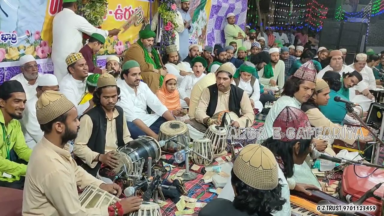 2023 Ustad Salim ghankar qawwali Party  103 urs Darga E Gaffariya Qadiria  Kamalapuram Kadapa dt AP
