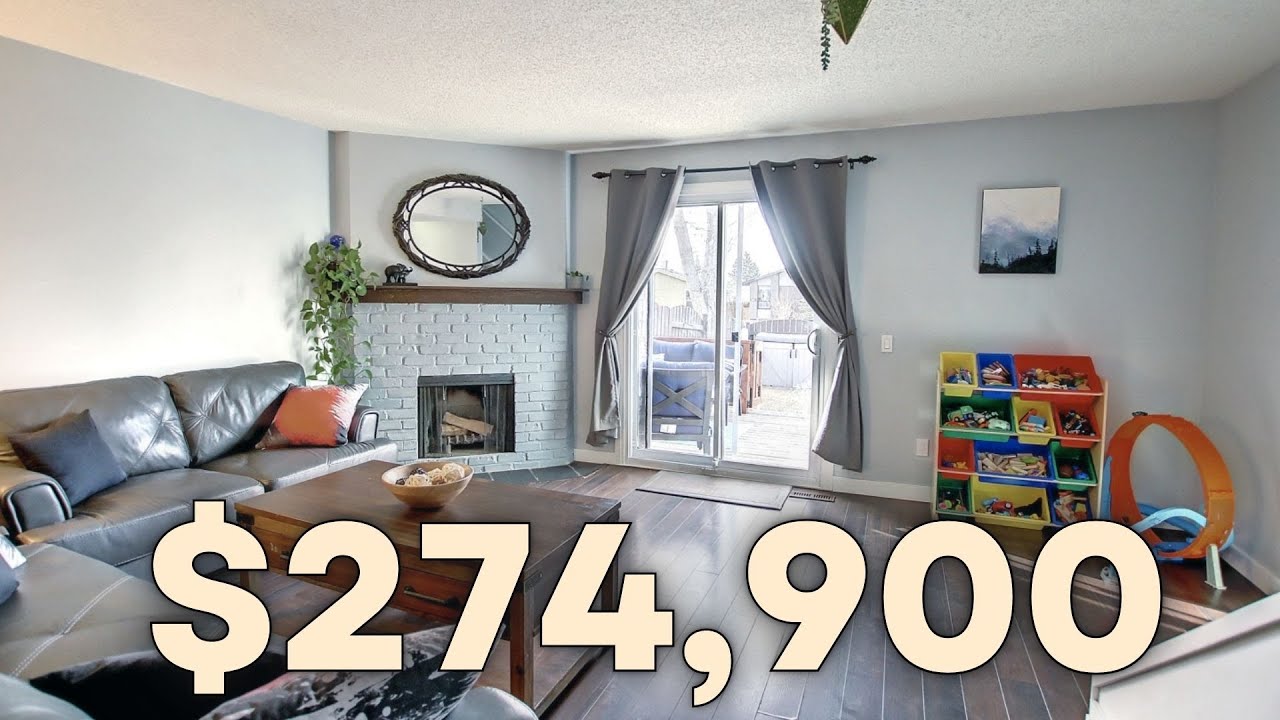 Inside a $274,900 3 Bedroom Townhome in Ranchlands, Calgary 2022
