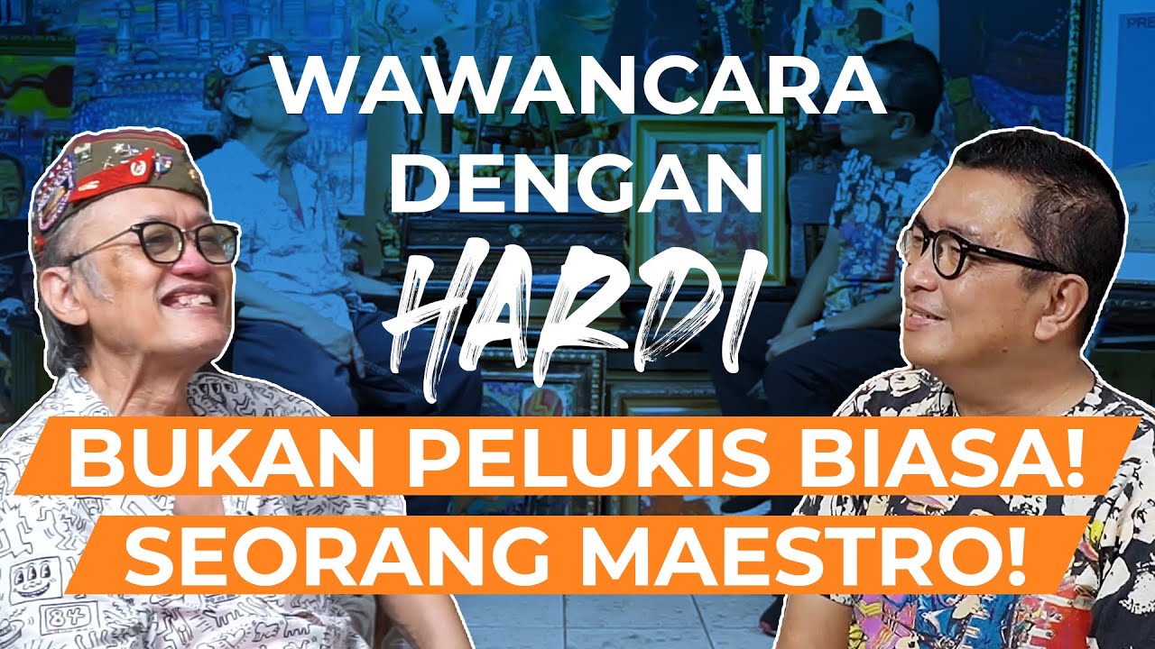 Wawancara dengan Hardi! Bukan Pelukis Biasa! Seorang Maestro! | Helmy Yahya Bicara