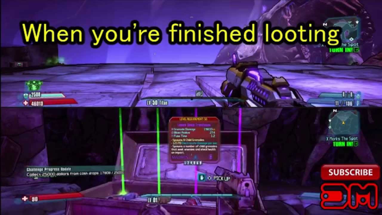 Borderlands 2 : Unlimited Legendary Weapons, Orange, Purple, Blue, Weapons