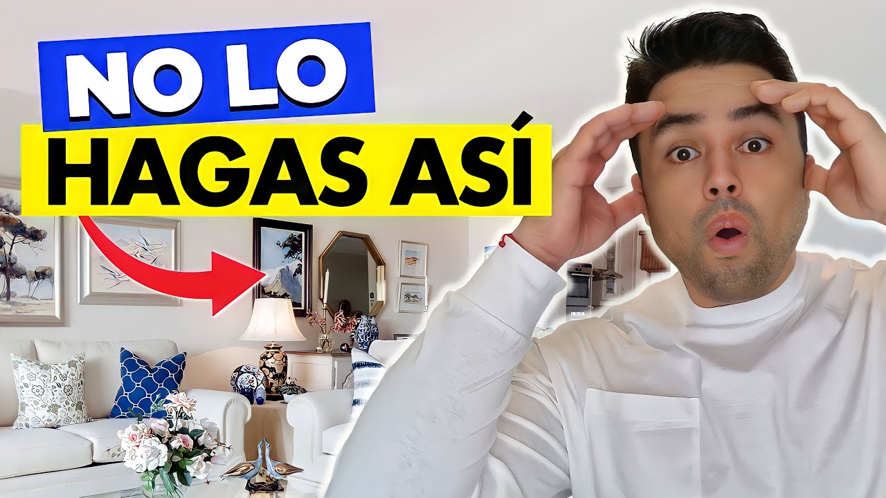 15 ERRORES que ARRUINAN TUS PAREDES SOLUCIONALO YA/ Dise&ntilde;o de interiores Elegantes / Interiorismo