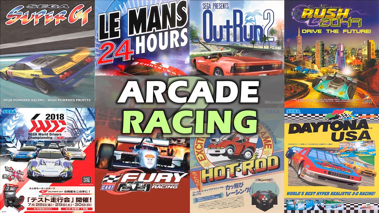 TOP 40 BEST ARCADE RACING GAMES (PART 2)