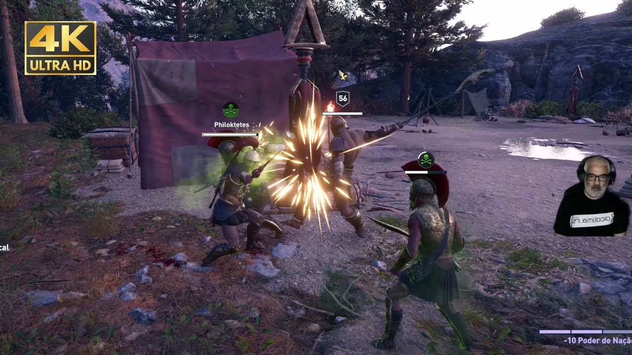 dicoliama_rs  - ASSASSIN'S CREED ODYSSEY  - ACAMPAMENTO DE PAIDISKOI  - 4K 60FPS