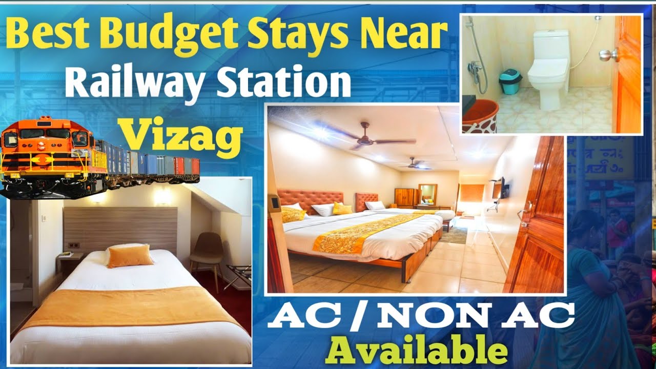 Best Budget stays in Vizag Near  Railway Station - Part 1 | Railway Station and Bus stand