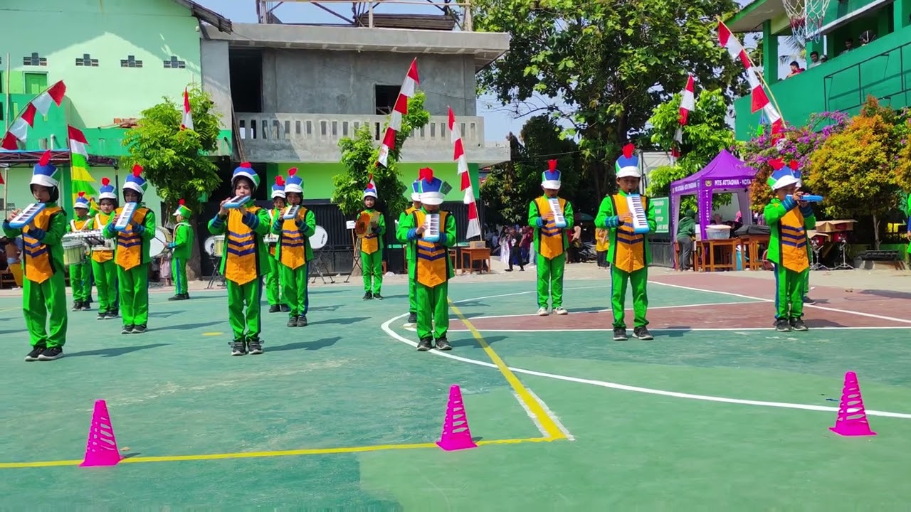 Penampilan Tim Drumband UPT SDN Darussalam Dalam Acara Perlombaan AGTAF 2023