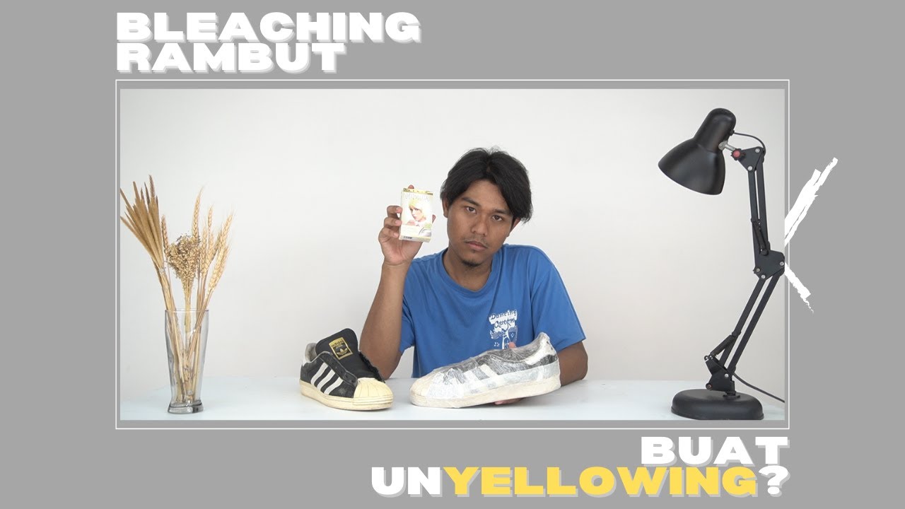 UNYELLOWING SEPATU CUMAN 10RB?? BISA GAK YA?? | TUTORIAL UNYELLOWING SEPATU