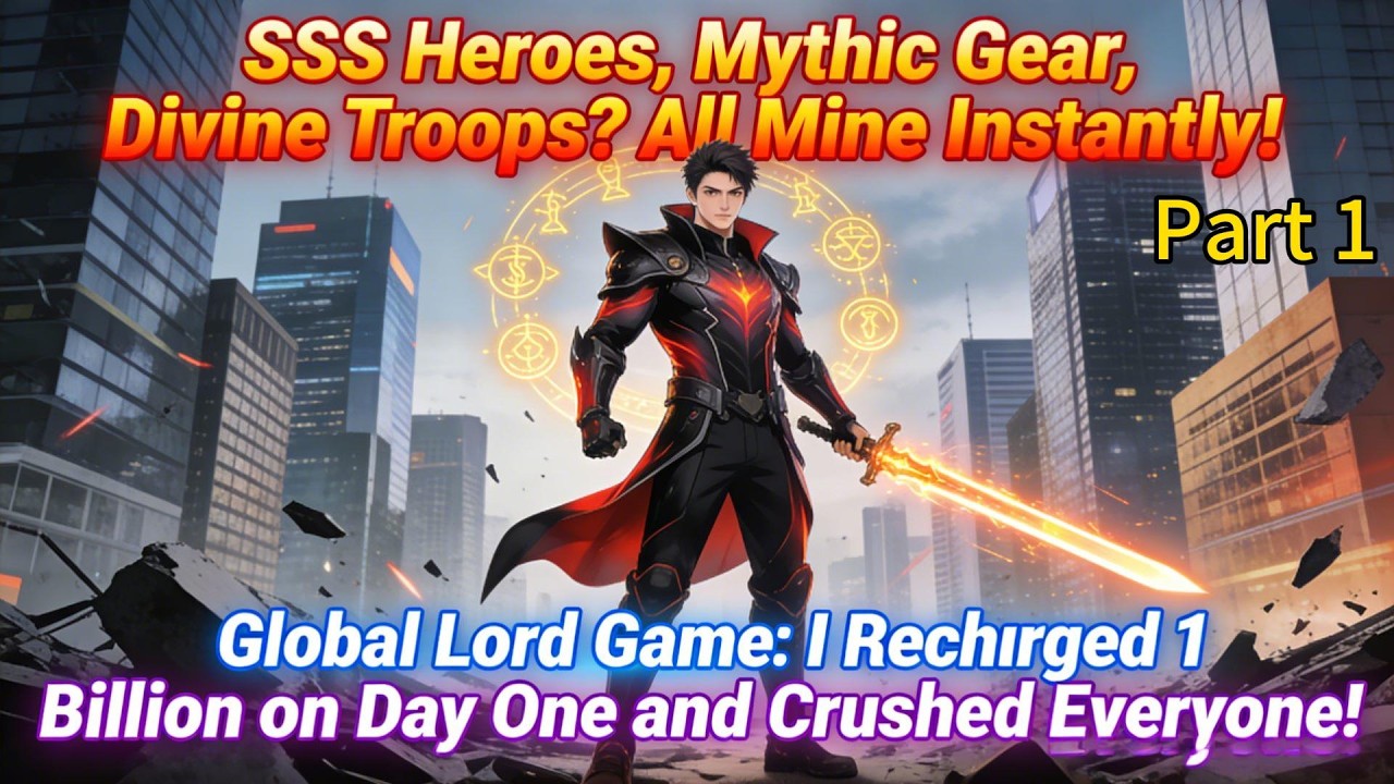 P1:Global Lord Game: I Recharged 1 Billion, SSS Heroes, Divine Troops? All Mine Instantly!