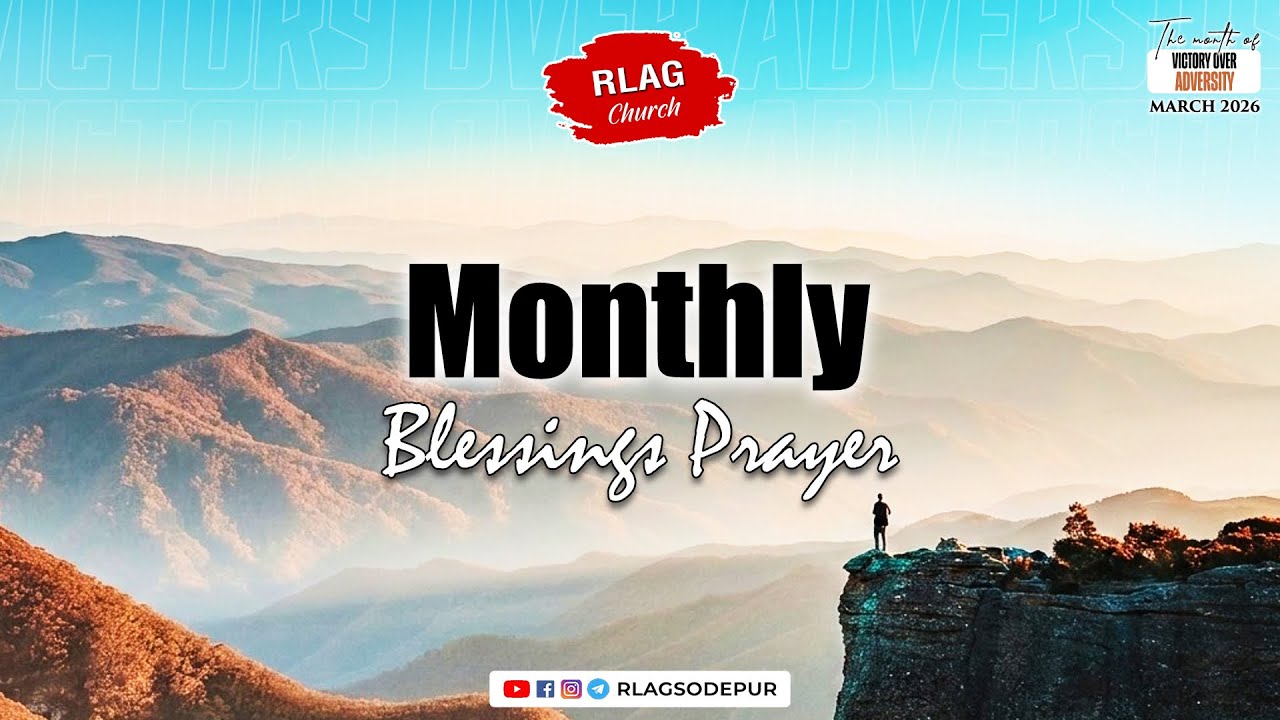 Monthly Blessings Prayer | The Month of Victory Over Adversity | MARCH 2026 | Rev. Daniel Paul