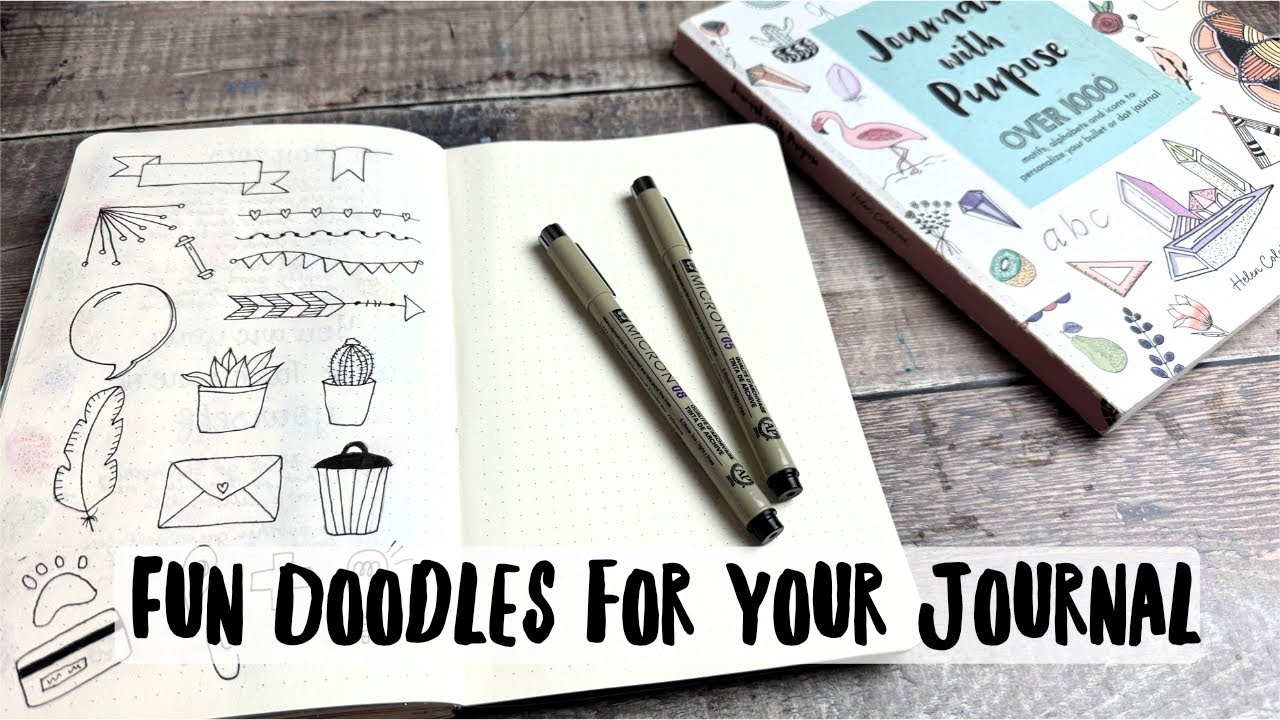 Fun Doodles for Your Journal | Step by Step