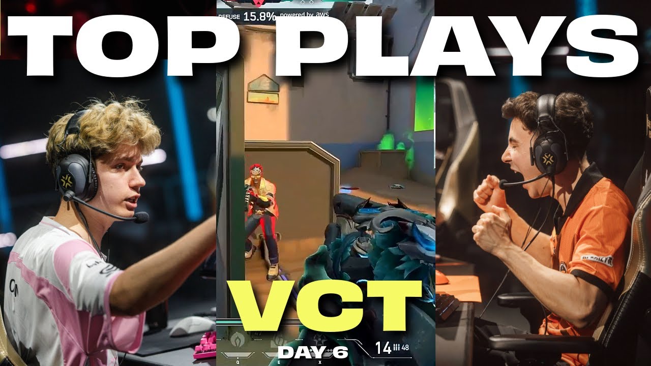 Top VCT Plays of Day #6 |  Champions Paris 2025