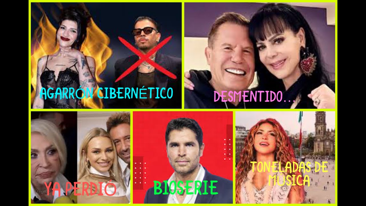 HOY: NODAL, CAZZU, RAW ALEJANDRO, MARIBEL GUARDIA, SHAKIRA, EDUARDO VERÁSTEGUI Y LAURA BOZZO