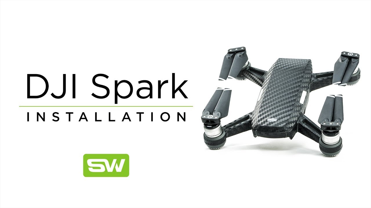Slickwraps DJI Spark Installation Video