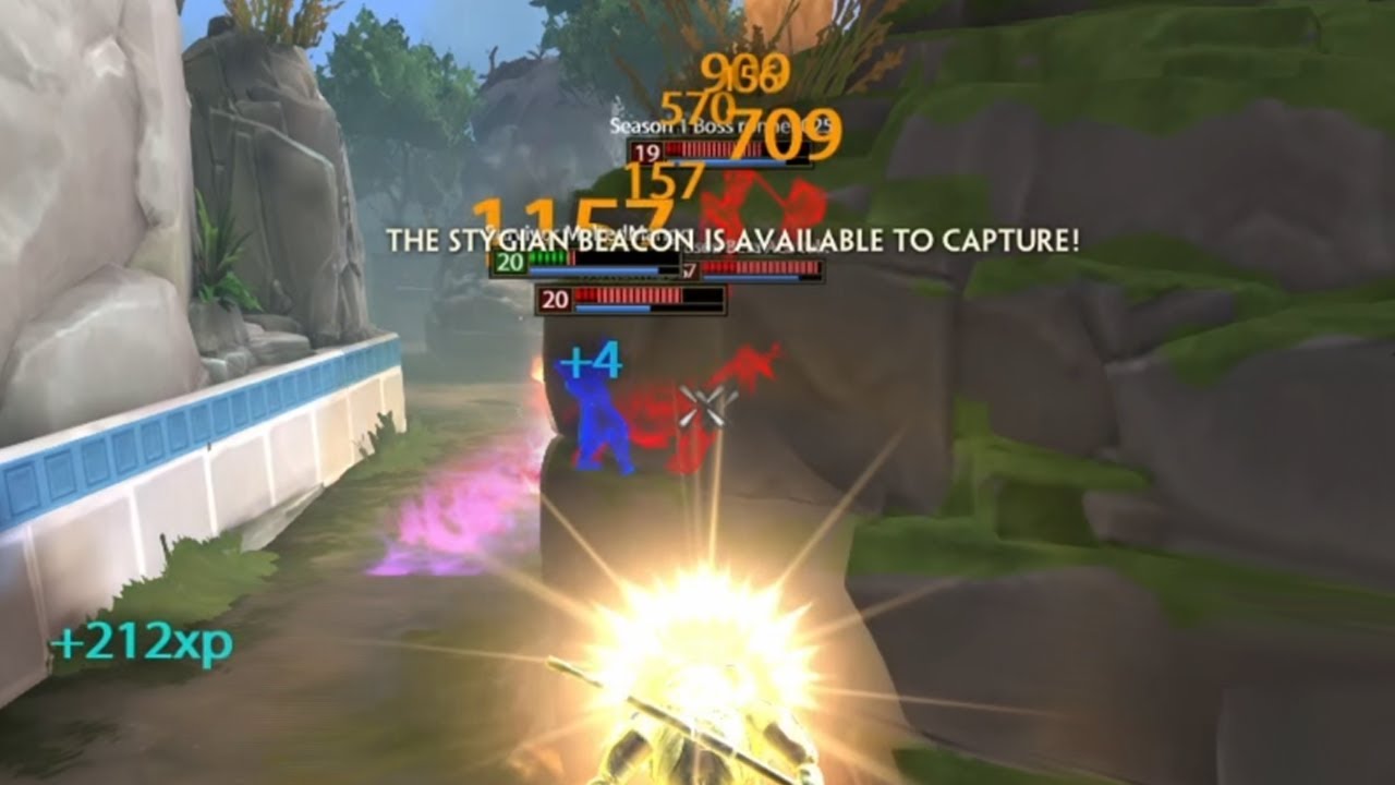 When 4 people line up for the Ra montage (SMITE Clips)