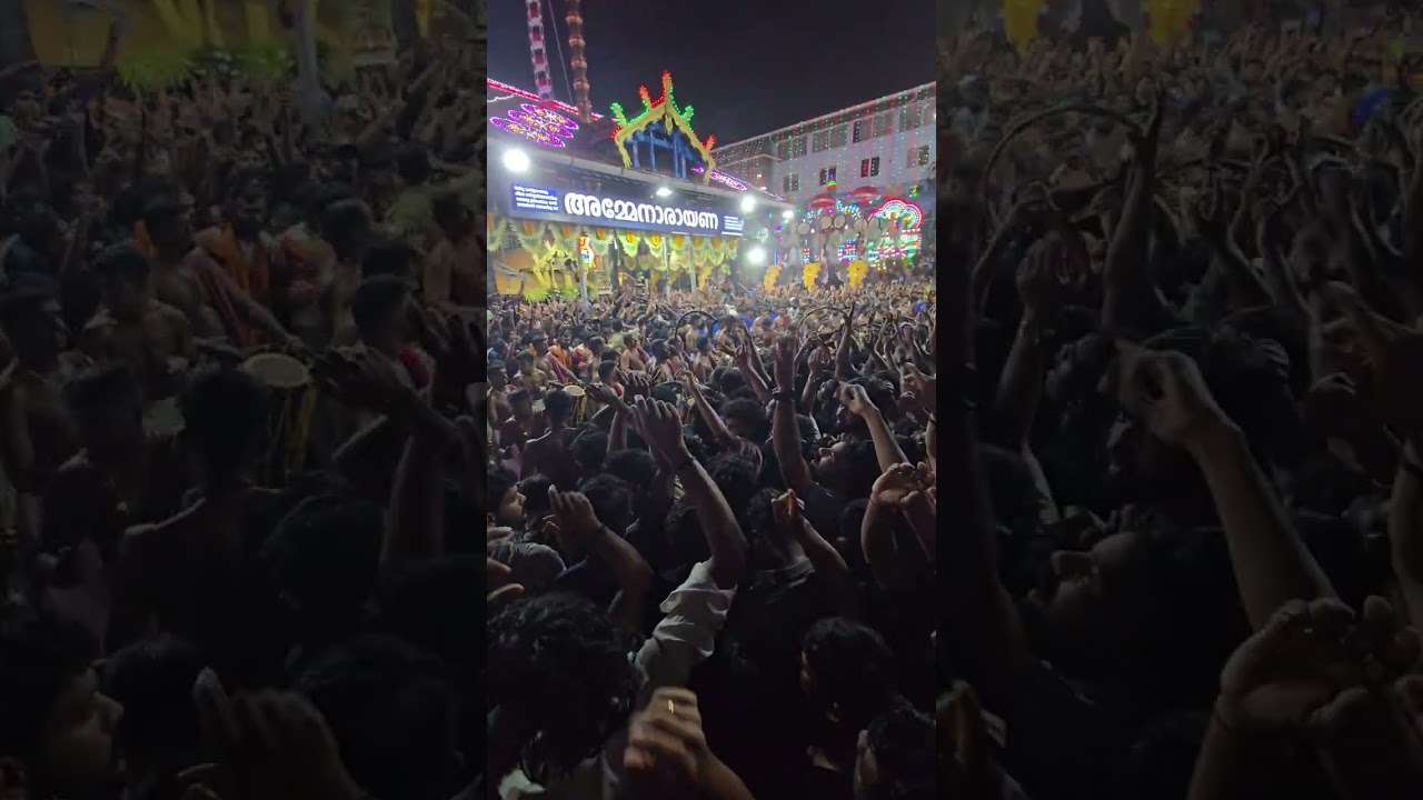Pariyanam patta pooram@ chenda melam