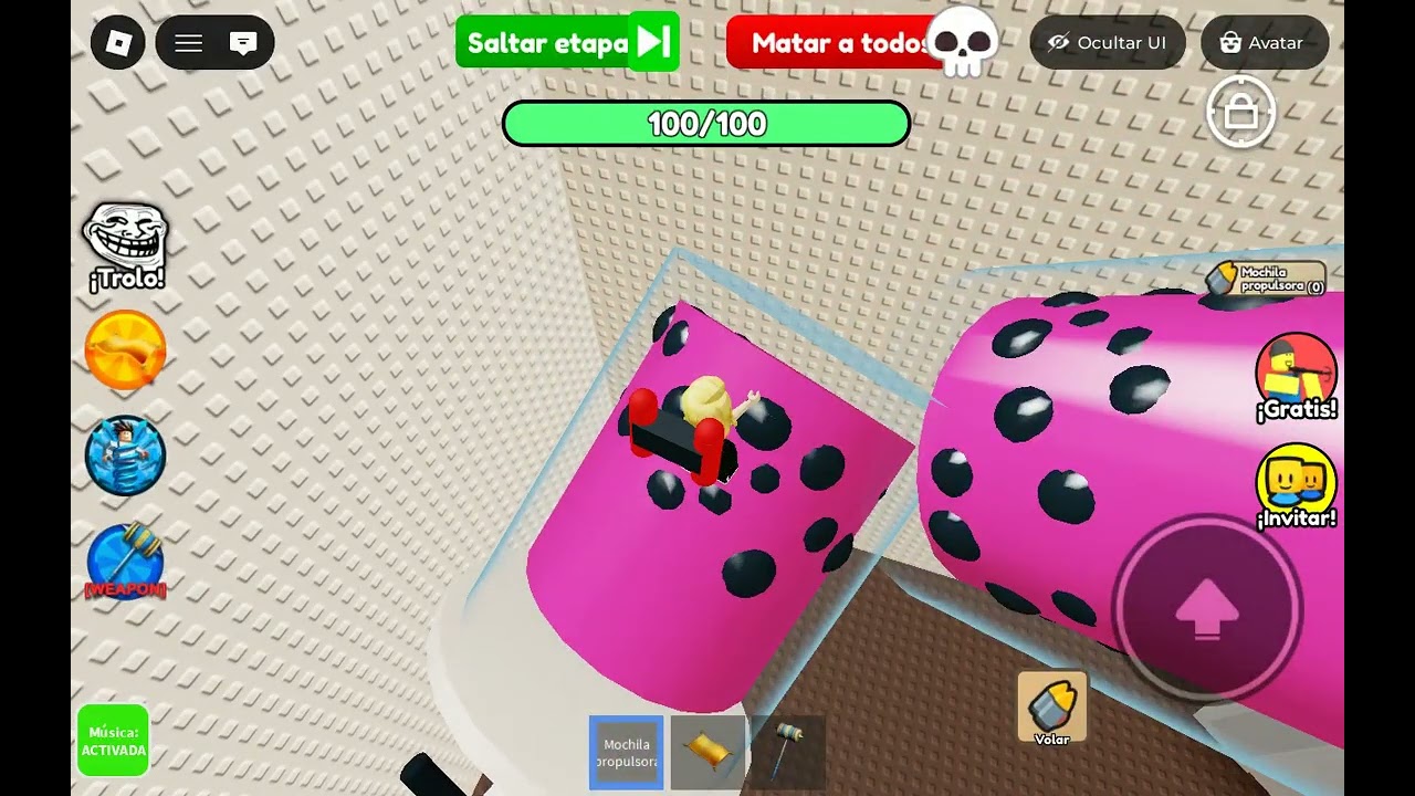 Obby de galleta con chocolate 🍫