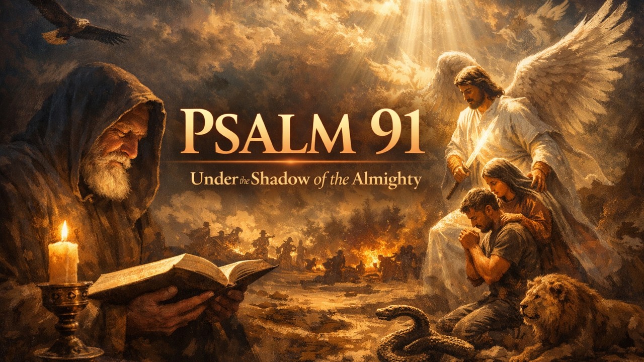 Psalm 91 - Prayer for Protection with Deep Male Voice [Under the Shadow of the Almighty]