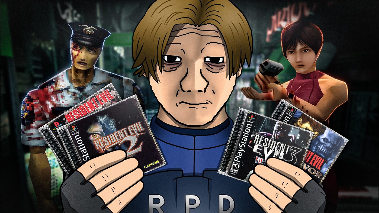 Я прошёл БУМЕРСКИЕ части RESIDENT EVIL и это БАЗА