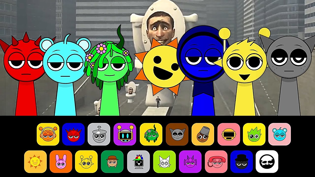 🎶Incredibox Sprunki - Skibidi Toilet Song (MOD/COVER )🎶